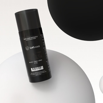 UVI Hair vlakna za kosu, Black / Crna (velika 27,5 g, do 50 nanosa)
