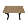 UVI Desk črni okvir z namizno ploščo (naravni hrast) UVI Desk črni okvir z namizno ploščo (naravni hrast)