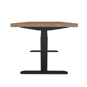 UVI Desk električno nastavjliva miza - naravni hrast 140 cm x 75 cm