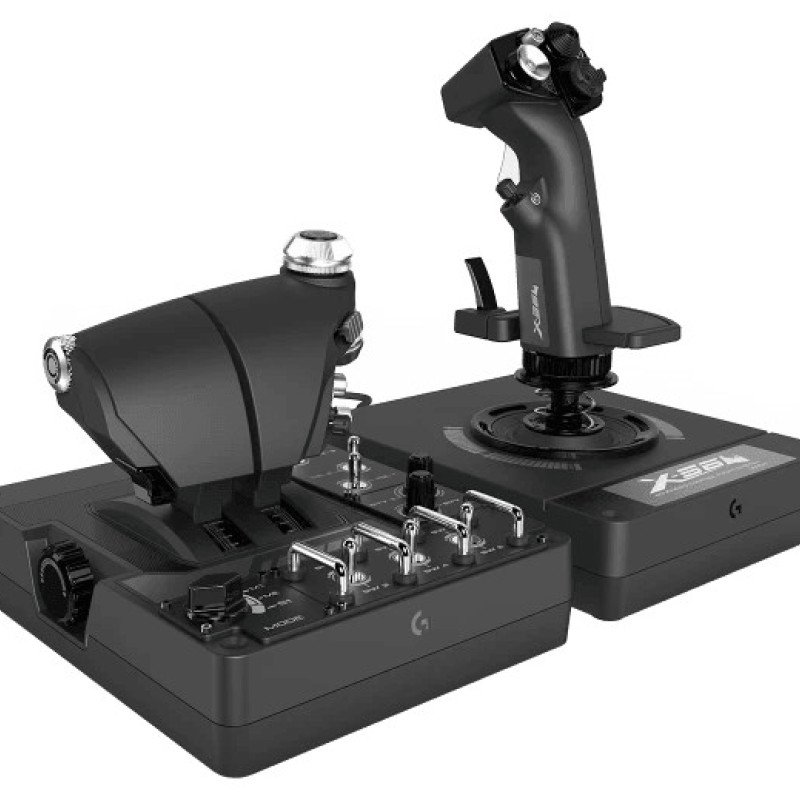 Logitech G PRO Flight X56 Rhino Hotas sistem za letenje