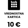 Govori BOB Slovenija vrednostna kartica 10 EUR