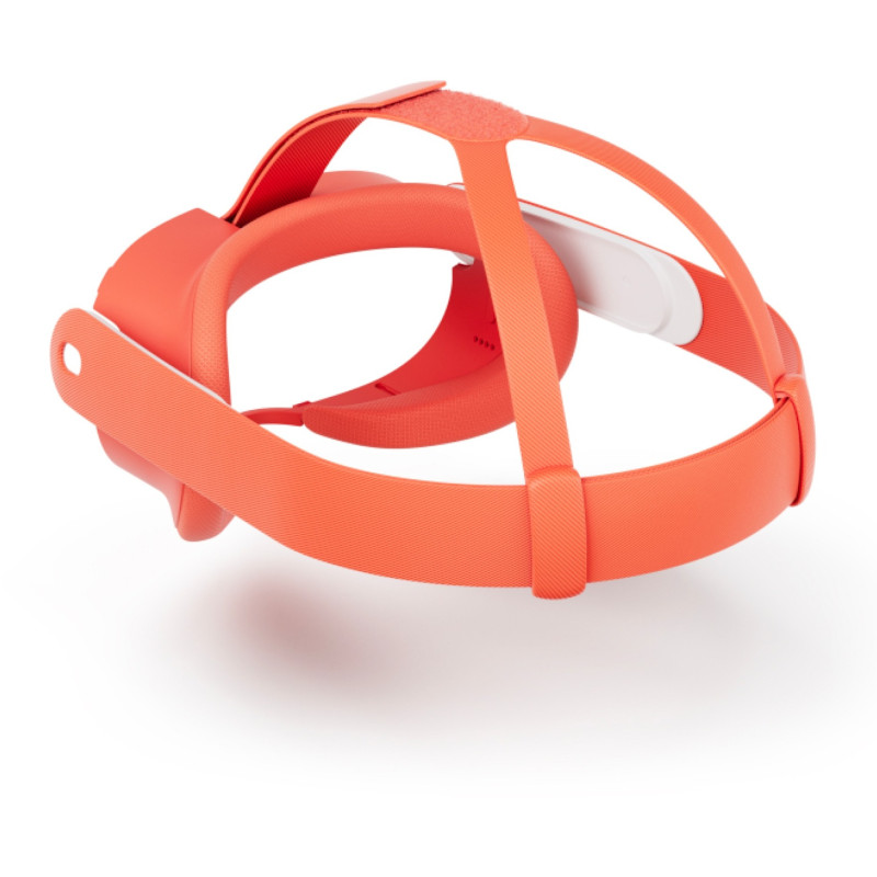 Meta Quest 3 ali Quest 3S maska in trak za glavo (Blood Orange)