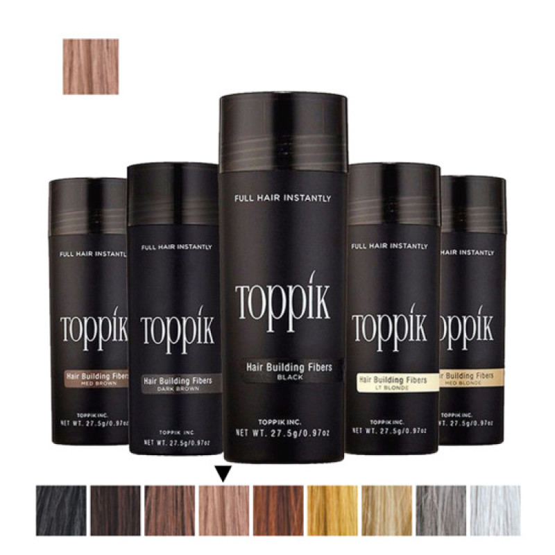Toppik vlakna za kosu Light Brown 27,5 g Toppik vlakna za kosu, Light Brown / Svijetlo smeđa (velika 27,5 g, do 50 nanosa)