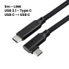 Meta Quest 3, Quest 3S, Quest 2 ali PICO 4 USB-C kotni kabel 5m Meta Quest 3, Quest 3S, Quest 2 ali PICO 4 USB-C kotni kabel 5m