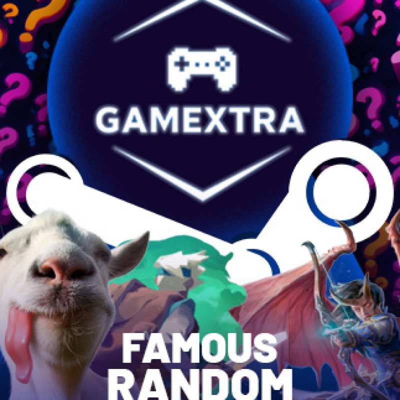 Famous Random by Gamextra 1 Key (PC) - Steam Key - GLOBAL Famous Random by Gamextra 1 Key (PC) - Steam Key - GLOBAL