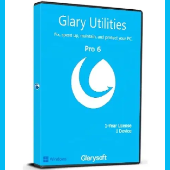 Glary Utilities Pro 6 (PC) (3 Devices, 1 Year) - Glarysoft Key - GLOBAL Glary Utilities Pro 6 (PC) (3 Devices, 1 Year) - Glarysoft Key - GLOBAL