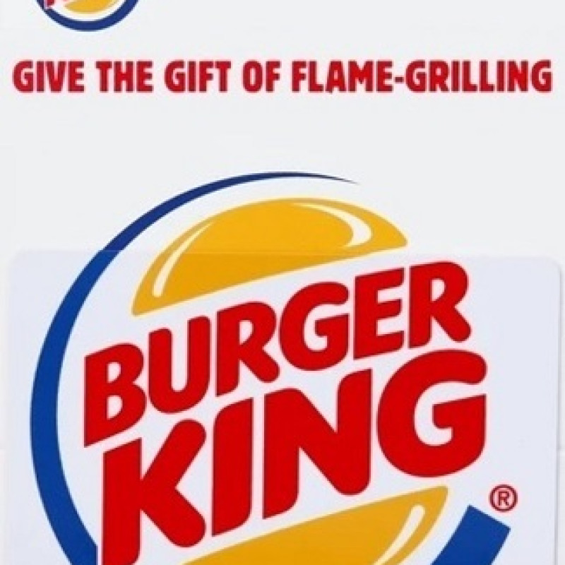 Burger King Gift Card 100 CAD - Key - CANADA Burger King Gift Card 100 CAD - Key - CANADA