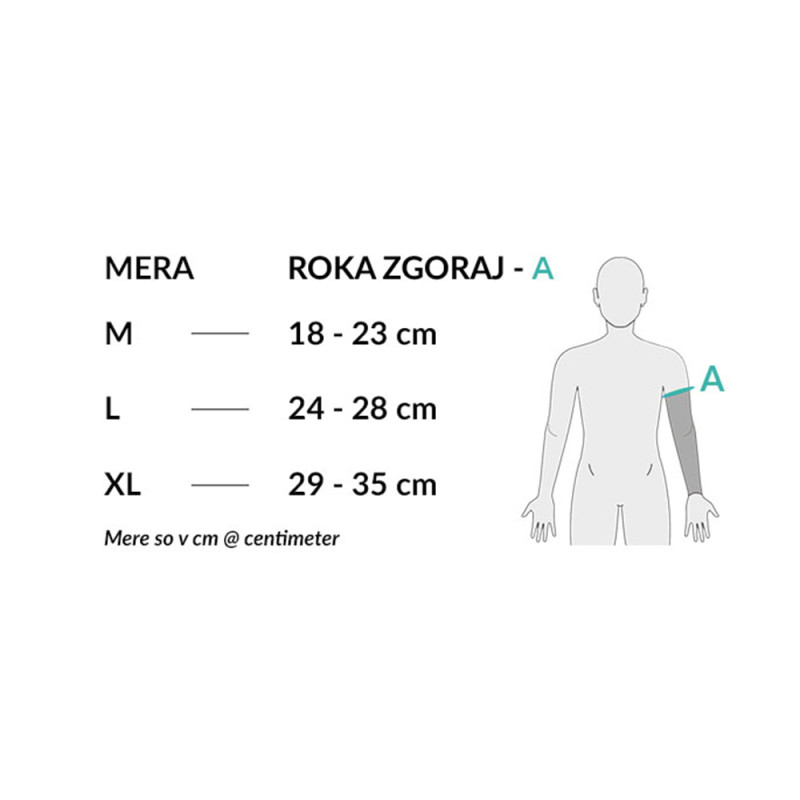 UVI Arm Sleeve - bela boja (Medium)